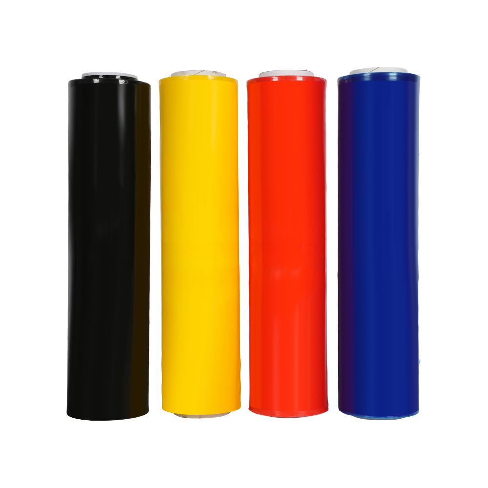 0.015MM-0.045MM Thickness Colored stretch wrap